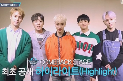 Berasa Rookie, Kikwang cs Canggung Promo Comeback Highlight di Acara Musik