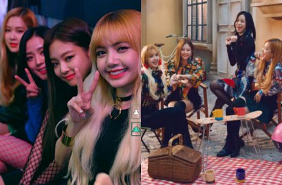 Main Gitar Hingga Kumpul Bareng, Black Pink Seru-Seruan di Iklan Ponsel