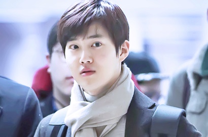 Bikin Iri, Fans Ini Dapat Tanda Tangan dan Ditraktir Makan oleh Suho di Restoran