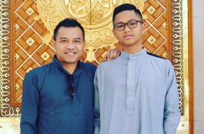 Beri Kejutan Ultah, Putra Anang Hermansyah Bikin Geger Gara-Gara Celana Kolor