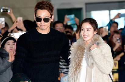 Tiduran Bareng, Awas Cemburu Lihat Rain-Kim Tae Hee Mesra di Majalah