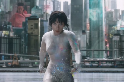 Trailer 'Ghost in the Shell' Tunjukkan Aksi Epik Scarlett Johansson Bertarung di Atas Air