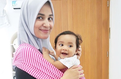 Cantik Persis Boneka, Begini Lucunya Hawwa Putri Shireen Sungkar Pakai Hijab