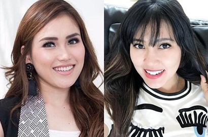 Ketemu di HUT 'Dahsyat', Netter Heboh Bandingkan Ayu Ting Ting dan Via Vallen