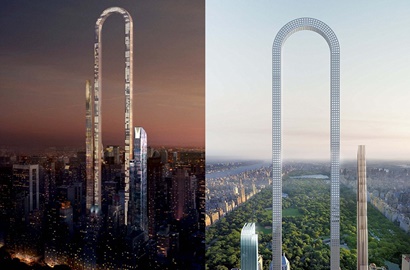 Ingin Kejar Burj Khalifa, New York Bakal Bangun Gedung Fenomenal Bergaya Melengkung