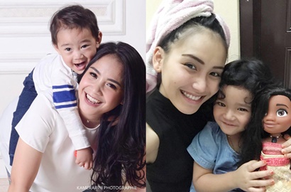 Zaskia Sungkar Unggah Video Rafathar Nyanyi Lagu Anak, Netter Kasihani Bilqis 'Galau'