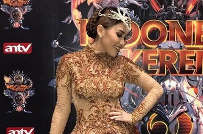 Lincah Nari India di HUT ANTV, Ayu Ting Ting Ternyata Sempat Takut Lakukan Ini