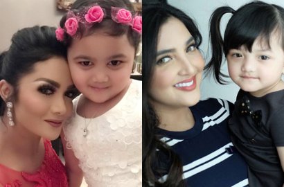 Pose Imut Bareng Amora, Ikat Rambut Arsy Putri Ashanty Jadi Sorotan