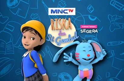 Gantikan 'Adit Sopo Jarwo', MNC TV Tayangkan Serial Animasi 'Riska dan Si Gembul'
