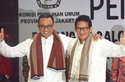 Banyak Diserang, Anies-Sandiaga Resmikan Satgas 'Stop Sebarin Hoax'