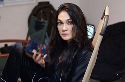 Tambah Berisi, Luna Maya Tak Dikenali Netter di Foto Ini