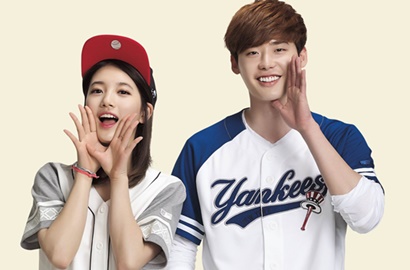 Cantik Berkacamata, Cerianya Suzy Syuting Drama Bareng Lee Jong Suk