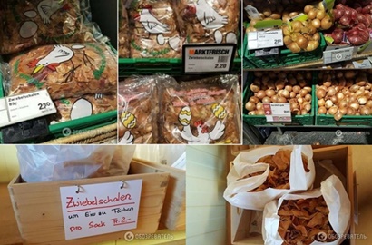 Aneh, Kulit Bawang Bombay Bisa Dijual Lebih Mahal Daripada yang Utuh