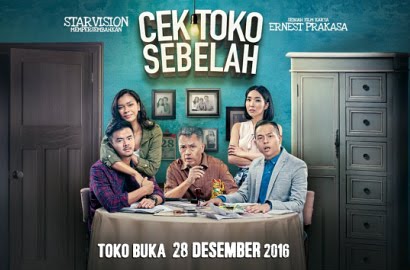 Saingi 'Warkop DKI Reborn', 'Cek Toko Sebelah' Menang Besar di IBOMA 2017
