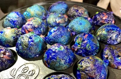 Bikin Ngiler, Warga Jepang Heboh Ada Takoyaki Bentuk Planet Bumi