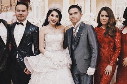 Kezia Karamoy Dibully Mirip Millen Saat Pakai Gaun Putih di Pemberkatan dan Resepsi