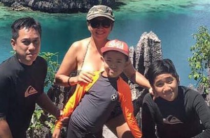 FOTO: Kemah Hingga Menyelam, Asyiknya Liburan Ala Keluarga Indy Barends