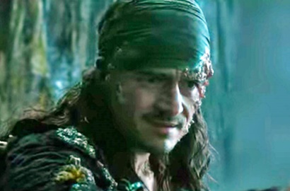 Kembali Muncul, Orlando Bloom Tampil Lebih Mengerikan di 'Pirates of the Caribbean 5'