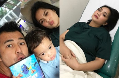 Nagita Terbaring dengan Tatapan Sendu di Ruang Dokter Kandungan, Fans: Semoga Hamil
