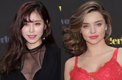 Hyosung Sukses Adu Cantik dengan Miranda Kerr, Netter Malah Kasihani Sehun EXO