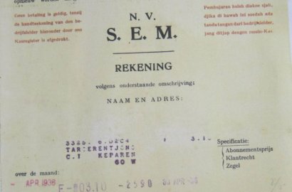 Berharga, Secarik Rekening Listrik Zaman Belanda Ini Ditawar Puluhan Juta