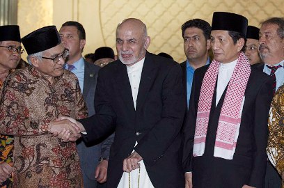 Kunjungi Masjid Istiqlal, Presiden Afghanistan Kagumi Budaya Indonesia