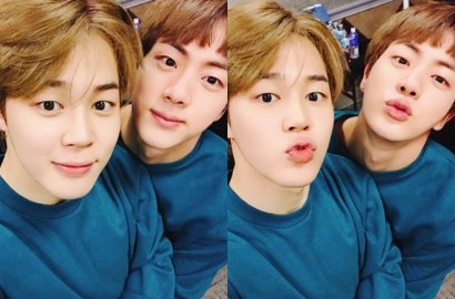 Serunya Jin dan Jimin BTS Main-Main di Akuarium Shredd Chicago