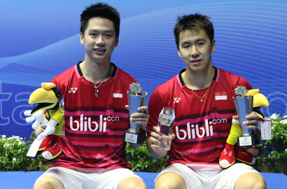 Harumkan Nama Bangsa, Kevin/Marcus Sandang Gelar Juara di Malaysia Terbuka
