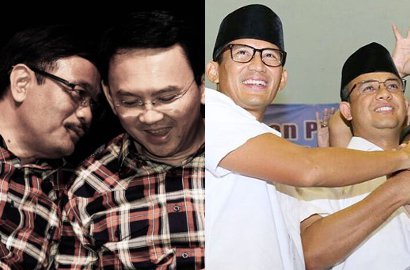 Survei Median: Puas Kinerja Ahok-Djarot, Tapi Warga Pilih Anies-Sandi