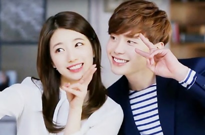 Kepergok Syuting 'While You Were Sleeping', Suzy-Lee Jong Suk Saling Tatap Intens