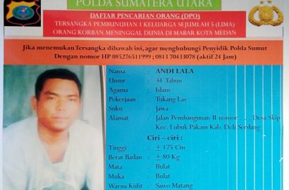 Bunuh 1 Keluarga, Pelaku Ternyata Sempatkan Diri Melayat ke Pemakaman