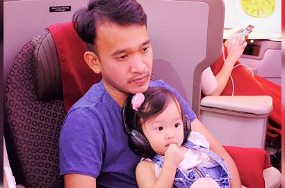 Suapi Anak Sambil Asyik Nyanyi, Ruben Onsu Dipuji sebagai Ayah Hebat