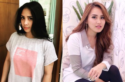 Foto Ayu Ting Ting Dibully Gara-Gara Bangunan Meliuk, Nagita Seksi Alami Pakai Jeans