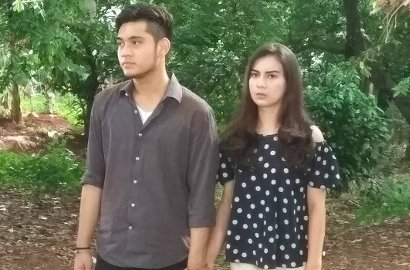 Beredar Foto BTS 'Berkah Cinta' Ini, Irish Bella dan Giorgino Bakal Ciuman?