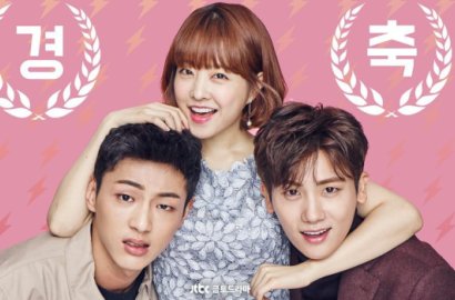 Ikut Pesta Perpisahan 'Strong Woman' Bareng Park Bo Young cs, Hyungsik Pede Pose Kocak