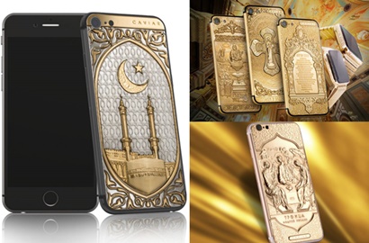 Unik, Perusahaan Ini Luncurkan iPhone 7 Emas dengan Ukiran Bertema Agama