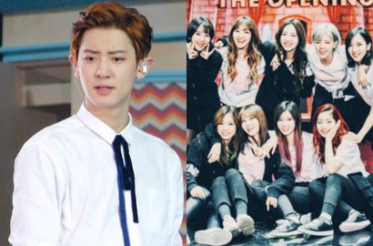 Pose Imut dengan Anjing, Chanyeol dan Twice Jalani Pemotretan Bareng?