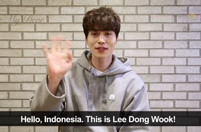 Jelang Fanmeet di Jakarta, Lee Dong-wook Sapa Fans dengan Bahasa Indonesia