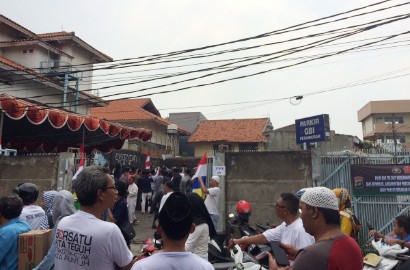 Ini Penyebab Ricuh di TPS Lokasi Habib Rizieq Mencoblos