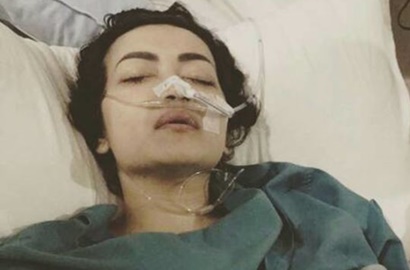Usai Dijenguk Gaston, Wajah Julia Perez Ditutupi Kain Hitam dan Harus Jalani Cuci Darah