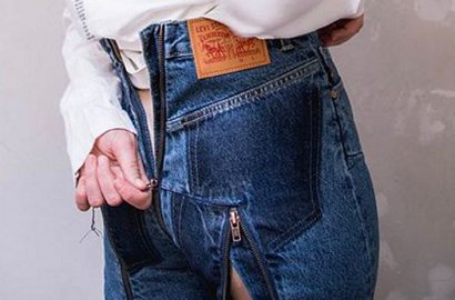 Usai Celana Sobek, Jeans Resleting di Pantat Ini Bikin Netizen Heboh