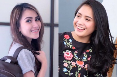 Model Baju Mirip, Nagita dan Ayu Ting Ting Ibarat Maia vs Mulan Jameela