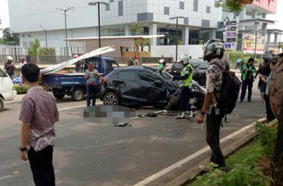 Hebohkan Netter, Begini Kronologi Tabrakan Maut Pengemudi Ojek Online oleh Mahasiswa