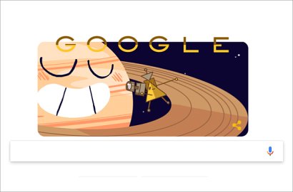 Google Doodle, Cassini Ungkap Misteri Cincin Planet Saturnus Lalu 'Bunuh Diri'