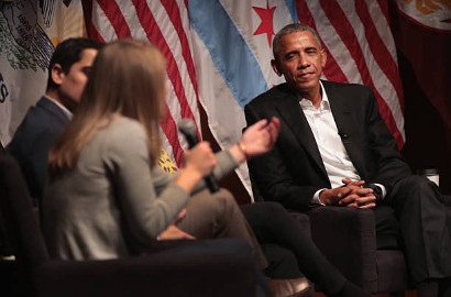 Terima Miliaran Untuk Ceramah di Wallstreet, Obama Disebut 'Kucing Gemuk Terbaru'