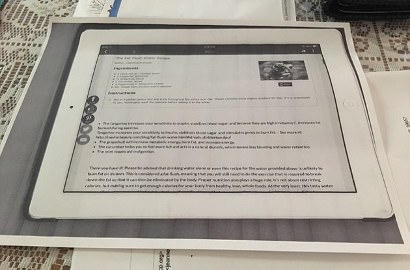 Tak Ingin Kehilangan Resep Andalan, Ibu Ini Fotokopi iPad Langsung