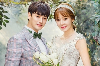 Bak Negeri Dongeng, Eli U-KISS 'Cium' Mesra Istri di Foto Pernikahan
