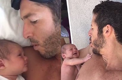 Bikin Tenang Bayi Menangis dengan Trik Rahasia, Bapak Ganteng Satu Ini Digandrungi Netter
