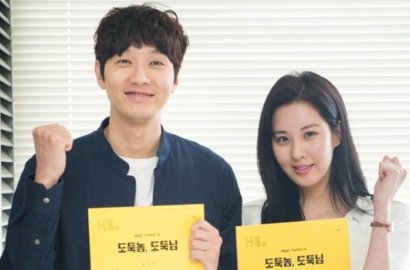 Seohyun SNSD dan Ji Hyun Woo Duduk Santai di Poster 'Bad Thief Good Thief'