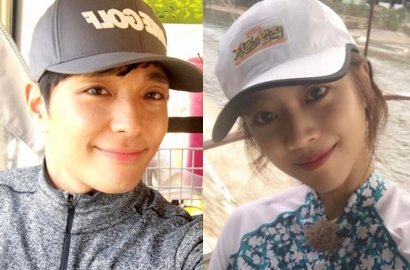 Begini Asyiknya Choi Jong Hun dan Jo Bo Ah Bermain di Sungai 'LOTJ' Sumatera